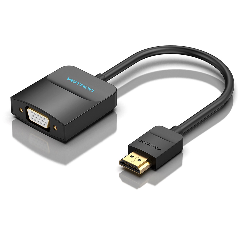 Conversor Adaptador De Vídeo Hdmi Macho Para Vga Femea 1080P