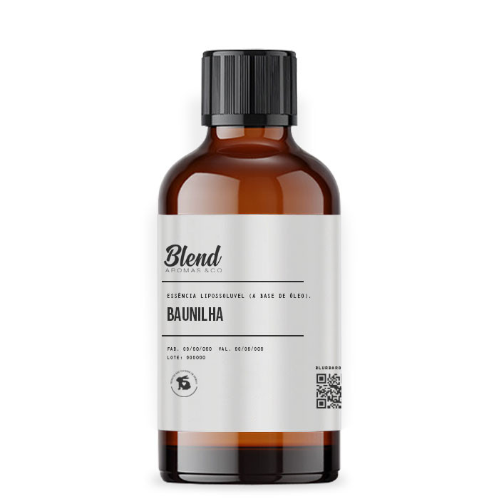 Essência Óleo Concentrada Baunilha - 100ml