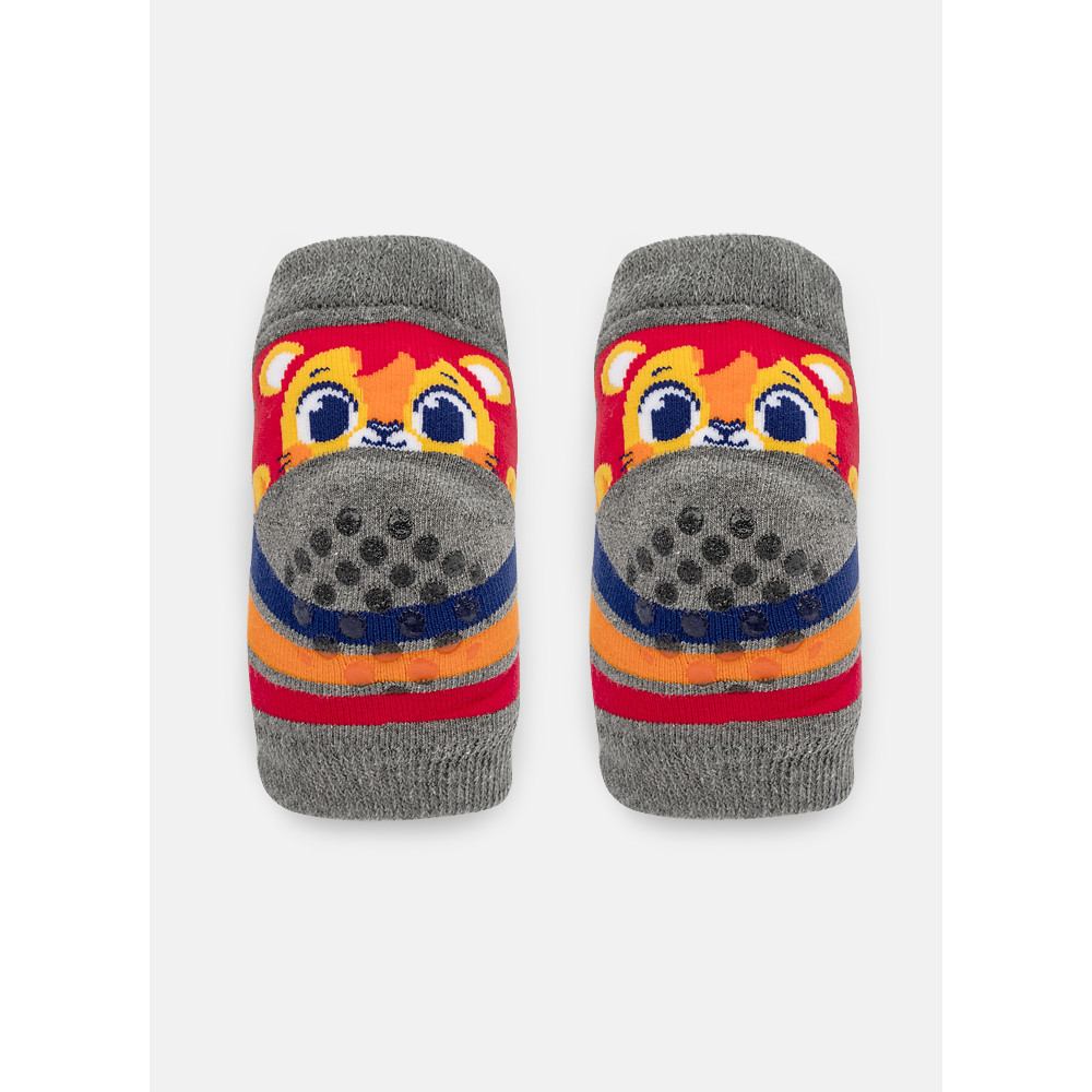 Joelheira Antiderrapante Bebê Menino Leão - Puket em Oferta na Shopee