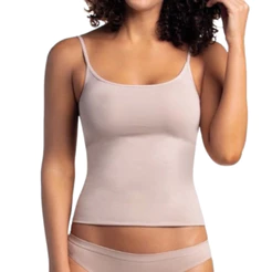 Camiseta Feminina Segunda Pele Conforto Camisete Alça Fina Casual Regata Não Marca Sobre Pele