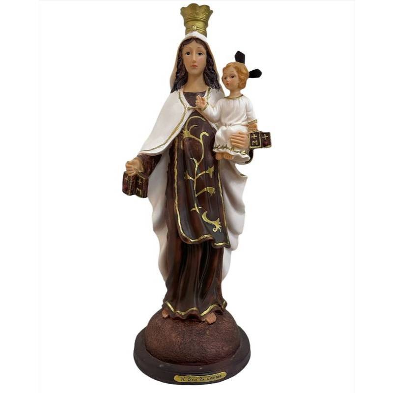 Imagem Nossa Senhora do Carmo 42 cm Resina Importada