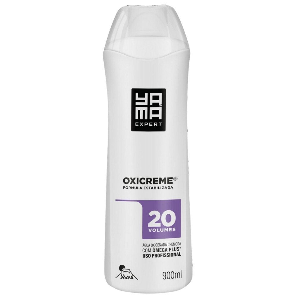 Água Oxigenada Cremosa Yama Profissional Oxicreme Estabilizada 20Vol 900ml