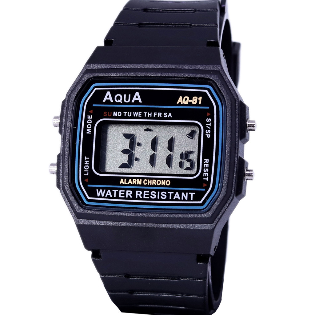 Relógios Femininos Aqua  G Digital Caixinha  2 Pilhas Extra