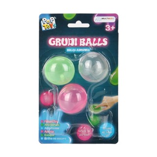 Bolas Adesivas Neon Grudi Balls Multikids - BR1550