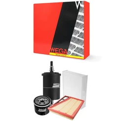 Kit Troca De Filtros Fiat Uno 1.0 1.3 Flex 2016 A 2021 Wega