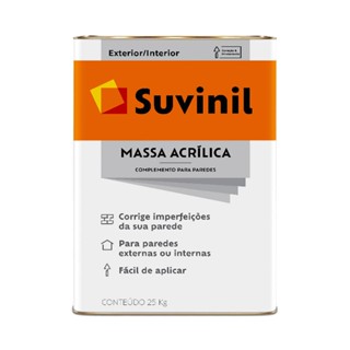 Massa acrílica 25Kg Suvinil