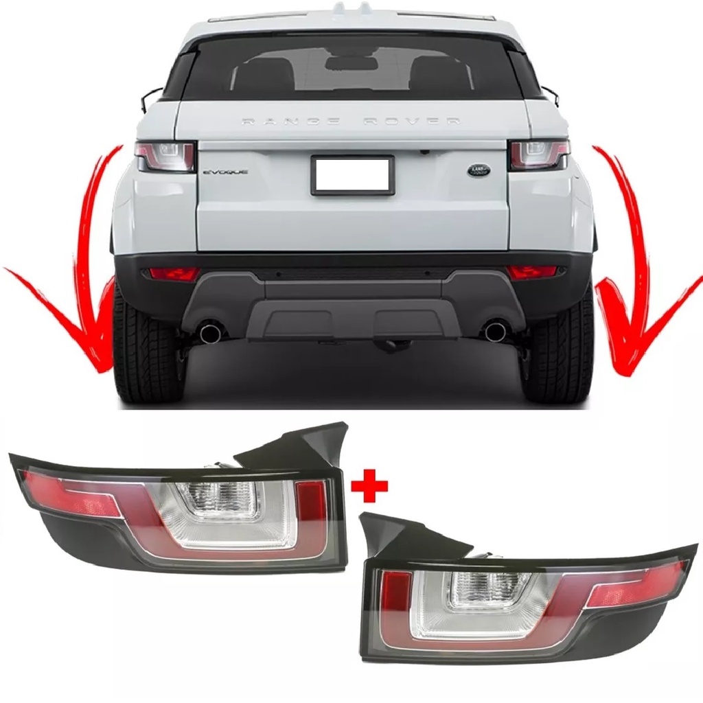 Par Lanterna Traseira Range Rover Evoque 2016 2019 2018 2019