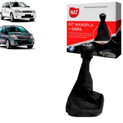 Manopla + Coifa Chevrolet Corsa 1994 Até 2012 E Meriva 2003 Até 2012 - 5 Marchas