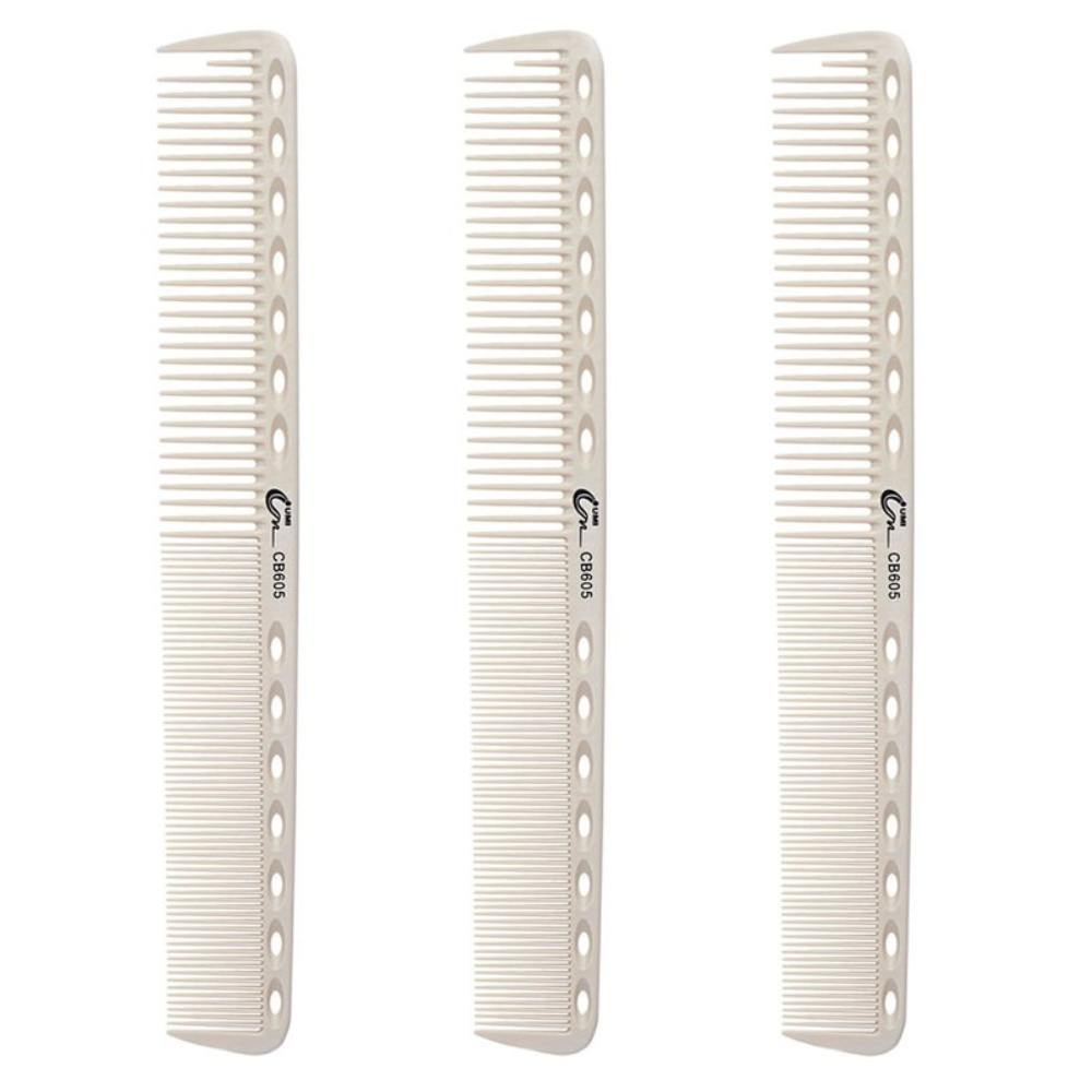 Kit 3 Pentes Corte Carbono Anti Estático 18,0cm CB605 Umi
