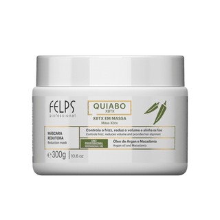 Máscara Redutora de Volume XBTX em Massa 300g - Felps em Oferta na Shopee