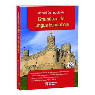 Livro Manual Compacto De Gramática Da Língua Espanhola (Novo, Lacrado)
