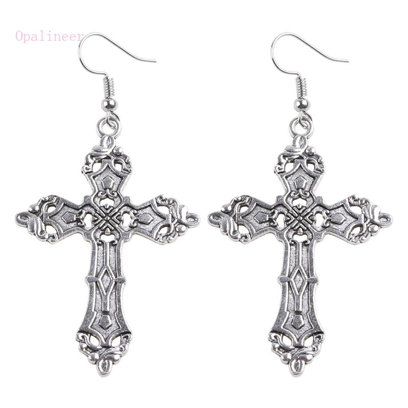 Opalineer Dangle Earring Brinco Europeu Americano Ear Hooks Religioso em Oferta na Shopee