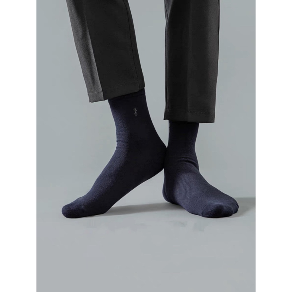 kit 6 e 12 pares meia de terno masculino cano alto meia social basico