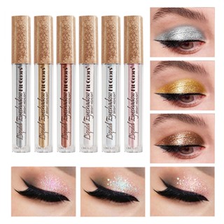 Sombra Líquida Glitter Cosméticos Perolada À Prova D