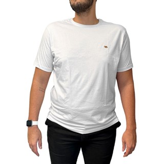 Camiseta Manga Curta Meia Malha Plus Adulto Masculino Conforto Leve Biogás