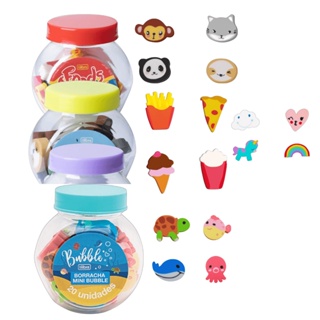 Borracha Mini Pote com 20 Unidades - Tilibra em Oferta na Shopee