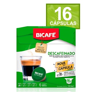 Cápsula De Café Bicafé Descafeinado P/ Máquinas Dolce Gusto*