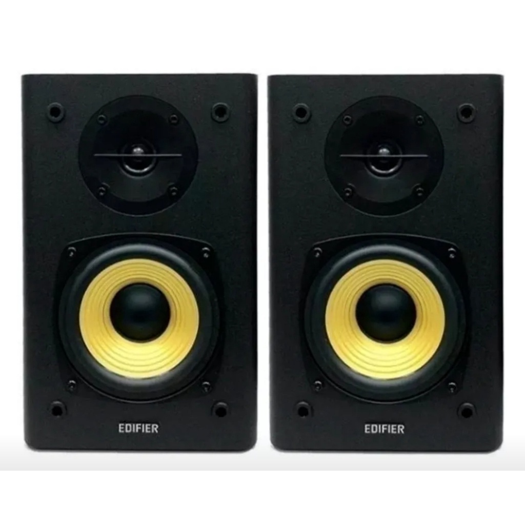 Caixas De Som Edifier R1000t4 24w RMS Portátil Blak Home Studio 2.0