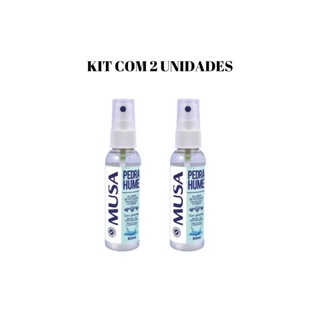 Kit pedra Hume Spray Musa com 2 unidades de 60 ml cada em Oferta na Shopee
