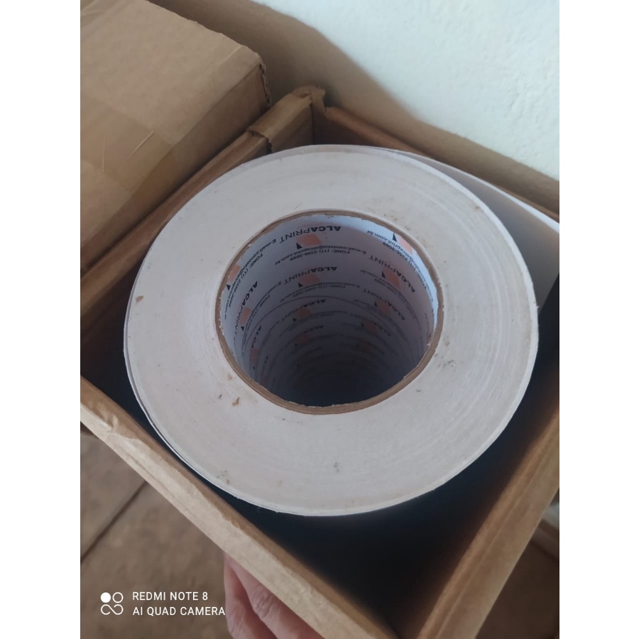 Adesivo Vinil Branco Bobina 50 Mts Ploter Recorte Plotagem