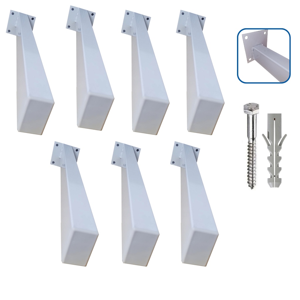 Suporte para Pia de Parafusar 30cm 7un Grapa Granito Mármore