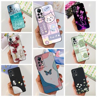 Infinix Note 11 Pro Case X697 Moda À Prova De Choque Cute Funny Cool Pattern Casing Note11 De Telefone Com Capa Traseira Bumper Black TPU