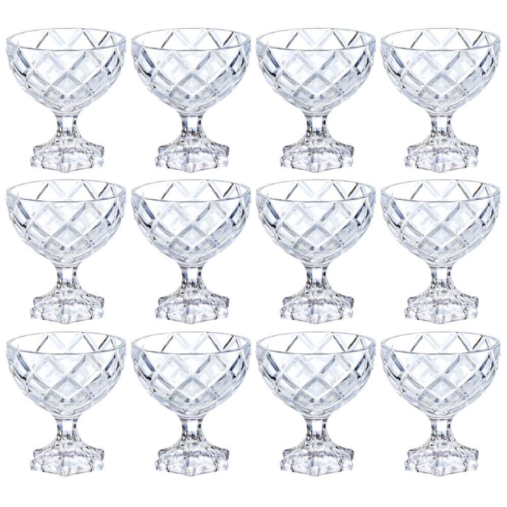 Jogo de Taças De Vidro para Sobremesa Pineapple 170ml 12 Peças - Hauskraft em Oferta na Shopee