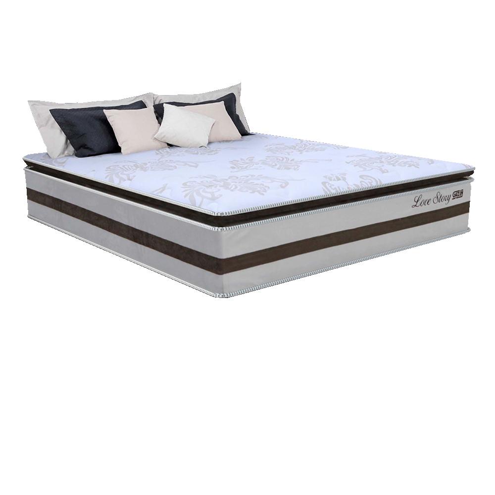 Colchão De Molas Ensacadas Love Story Gazin 1,93m King em Oferta na Shopee