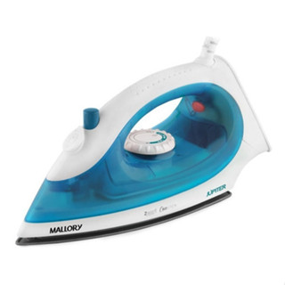 Ferro de Passar a Vapor e a Seco Mallory Jupiter - Branco e Azul com Luz Indicadora 127V
