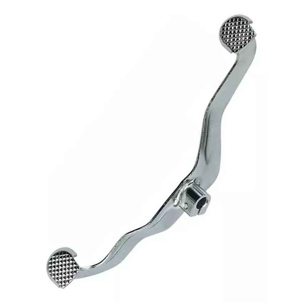 PEDAL DE CAMBIO CROMADO CRYPTON 115 2009 ATÉ 2016