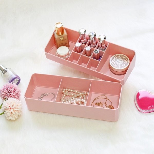 Organizador de Maquiagem, Porta Jóias de 2 Andares LOFT Jacki Design em Oferta na Shopee