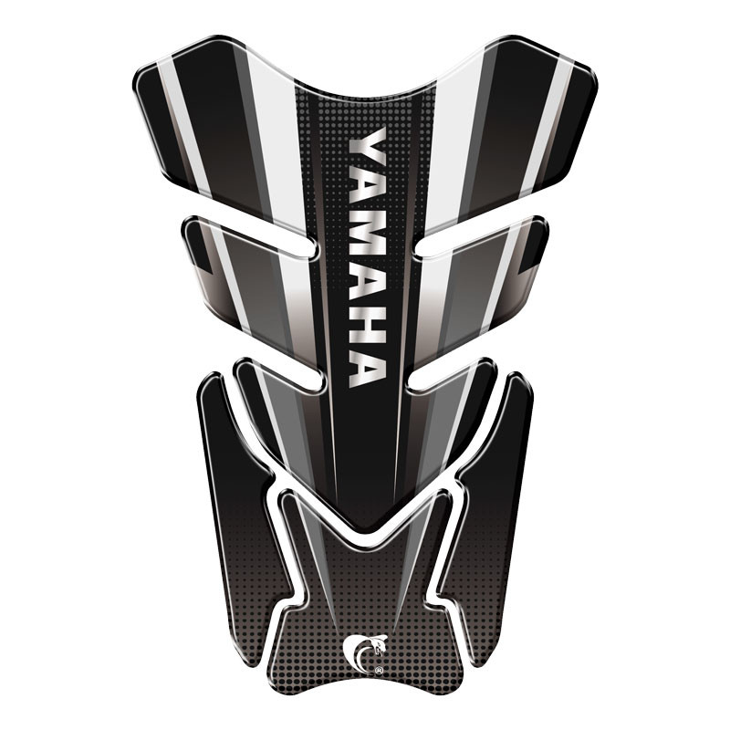 Adesivo Resinado Protetor De Tanque Moto qualquer moto Yamaha Prata