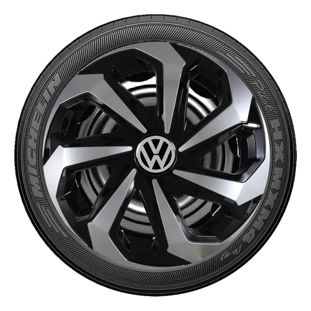 Kit 4 Calota Reforçada Spider Aro 14 Vw Gol G1 G2 G3 G4 G5