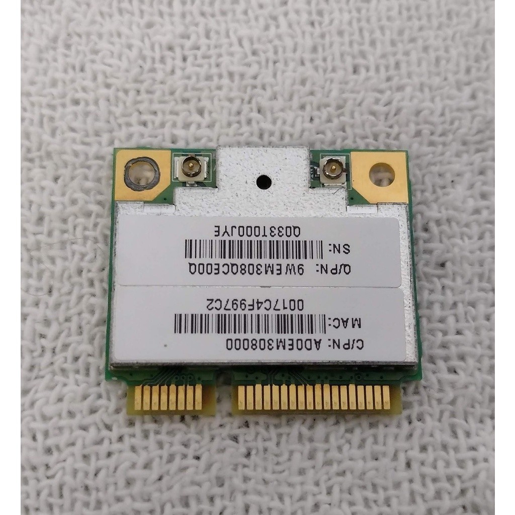 Placa De Rede Wifi Netbook Fujitsu Lifebook Mh330 Em308_r1