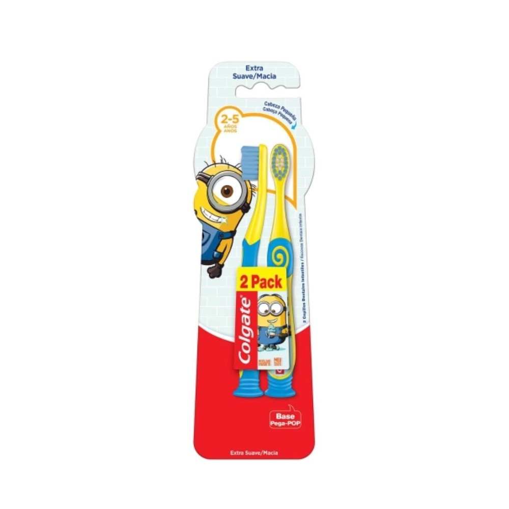 Esc Dent Colg Smiles Minions 2Pk -