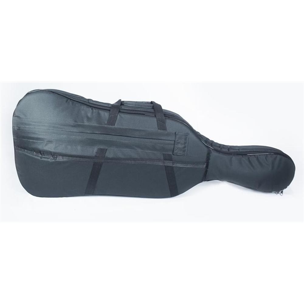 Capa Preta para Violoncelo 4/4 LOPES - Extra Luxo