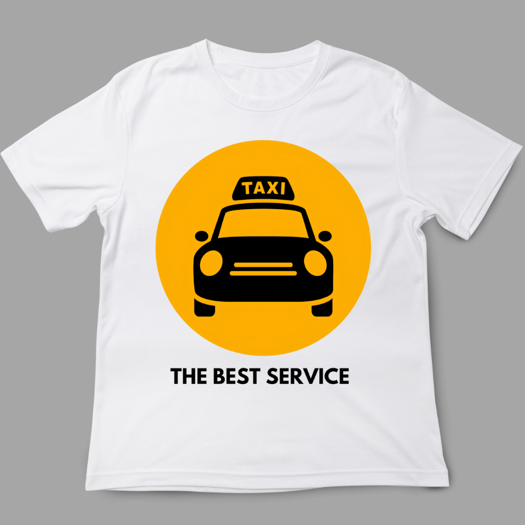 Camiseta taxista - The best service taxi o melhor serviço