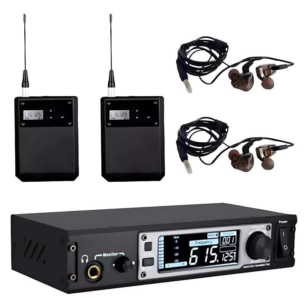 SISTEMA DE TRANSMISSAO DYLAN SEM FIO UHF C/ 2 RECEPTORES C/ SINTONIZADOR 100 CANAIS DSM-600 SUPER