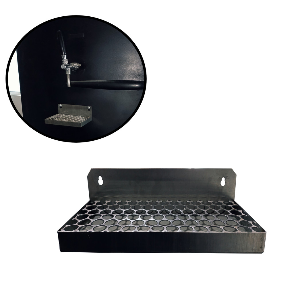Bandeja Pingadeira Para Chopeira e Kegerator Em Inox 35cm