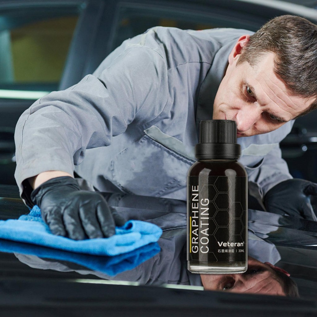 Revestimento De Grafeno Para Carro 30ML , Agente De Cerâmico Protetor , Líquido Universal Longa Duração beqaxbr