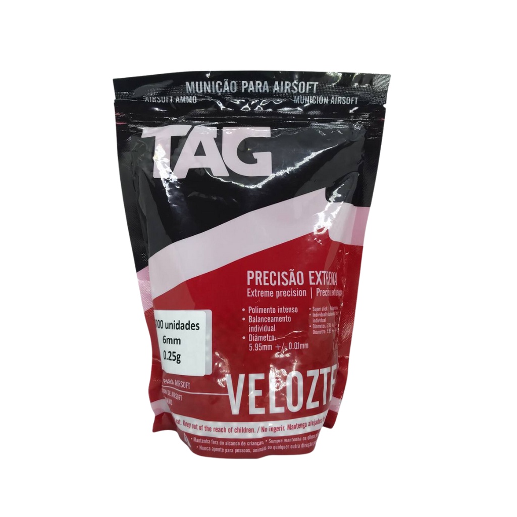 Pacote BBS NTK TAG 4.000 unidades 0,25g 6mm em Oferta na Shopee