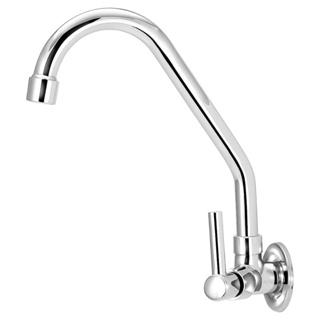 Torneira Bica Móvel Luxo De Parede 1/4Pol Volta Em Plástico ABS Cromado Jato Espumante Base De Metal em Oferta na Shopee