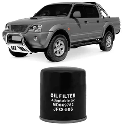 Filtro Óleo Mitsubishi L200 2.5 91 A 2012 Wega