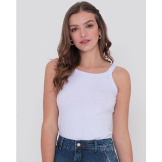 Regata Básica Feminina Branca