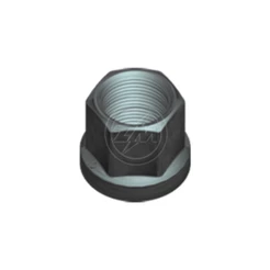 Porca de Roda 22mm Chave 27 Mercedes 1313 1519 Ch27 Flange Fixa Caminhão