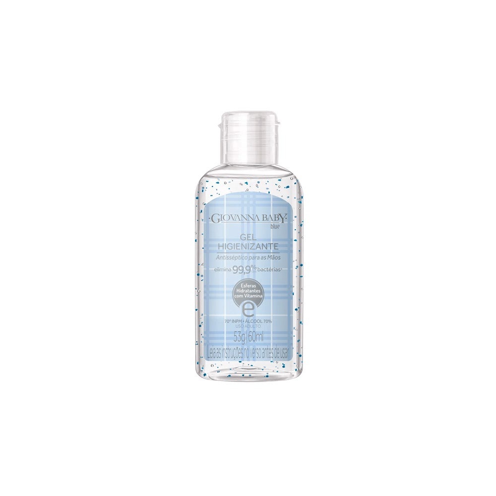 Álcool Gel Giovanna Baby Blue 60ml em Oferta na Shopee