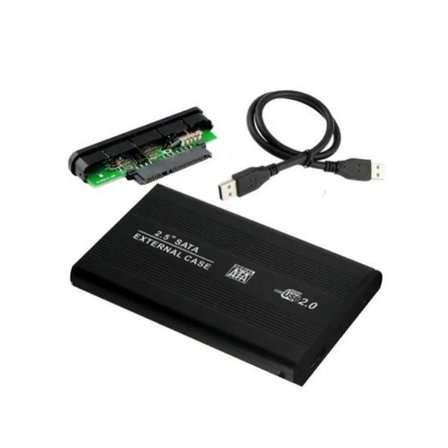 Case Gaveta HD Sata Externo 2.5 USB 2.0 Notebook