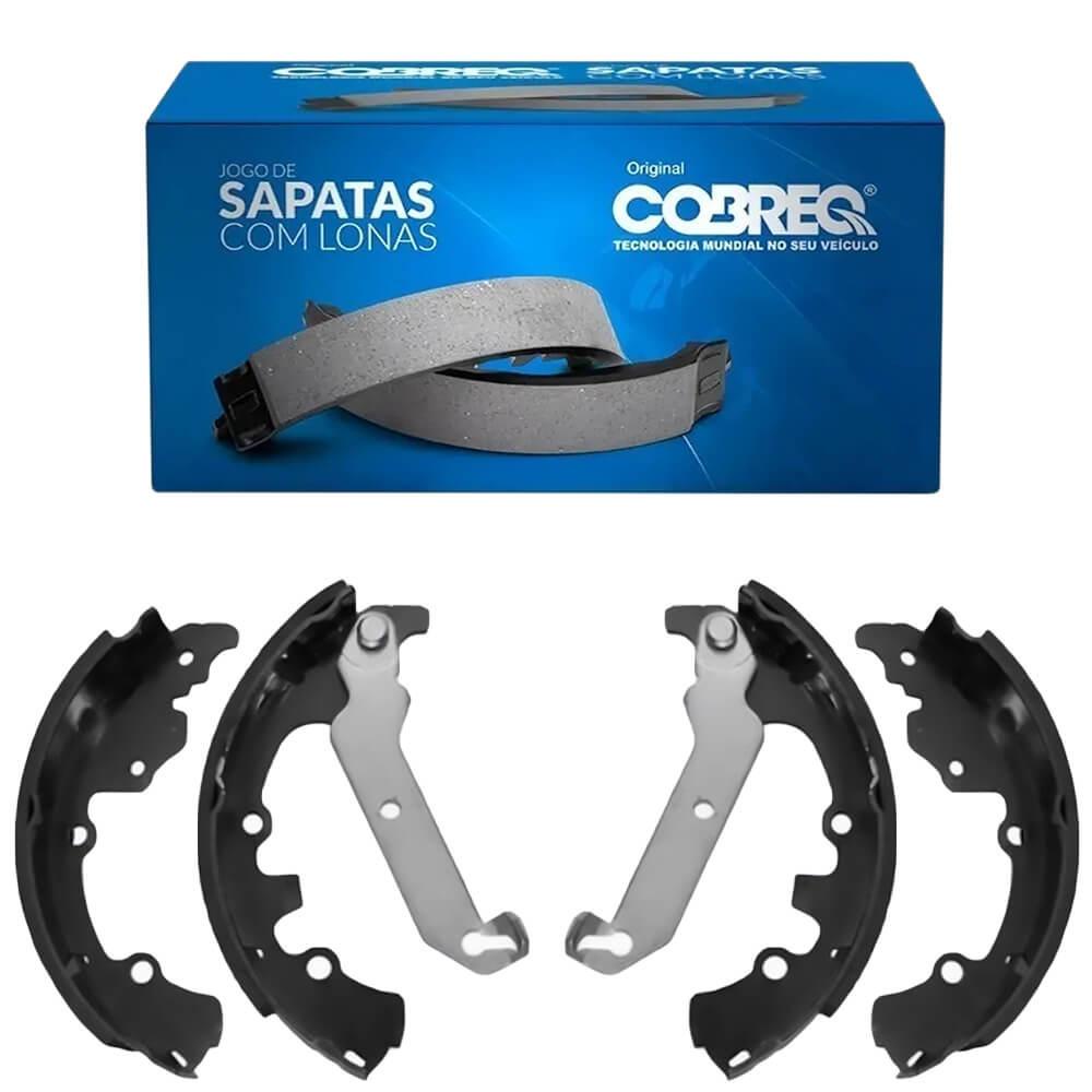 Sapata Lona Freio Ford Ecosport Fiesta Tras Varga Cobreq em Oferta na Shopee