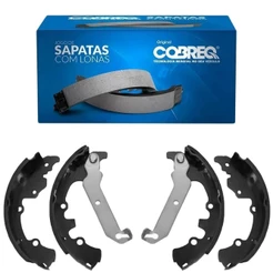 Sapata Lona Freio Ford Ecosport Fiesta Tras Varga Cobreq