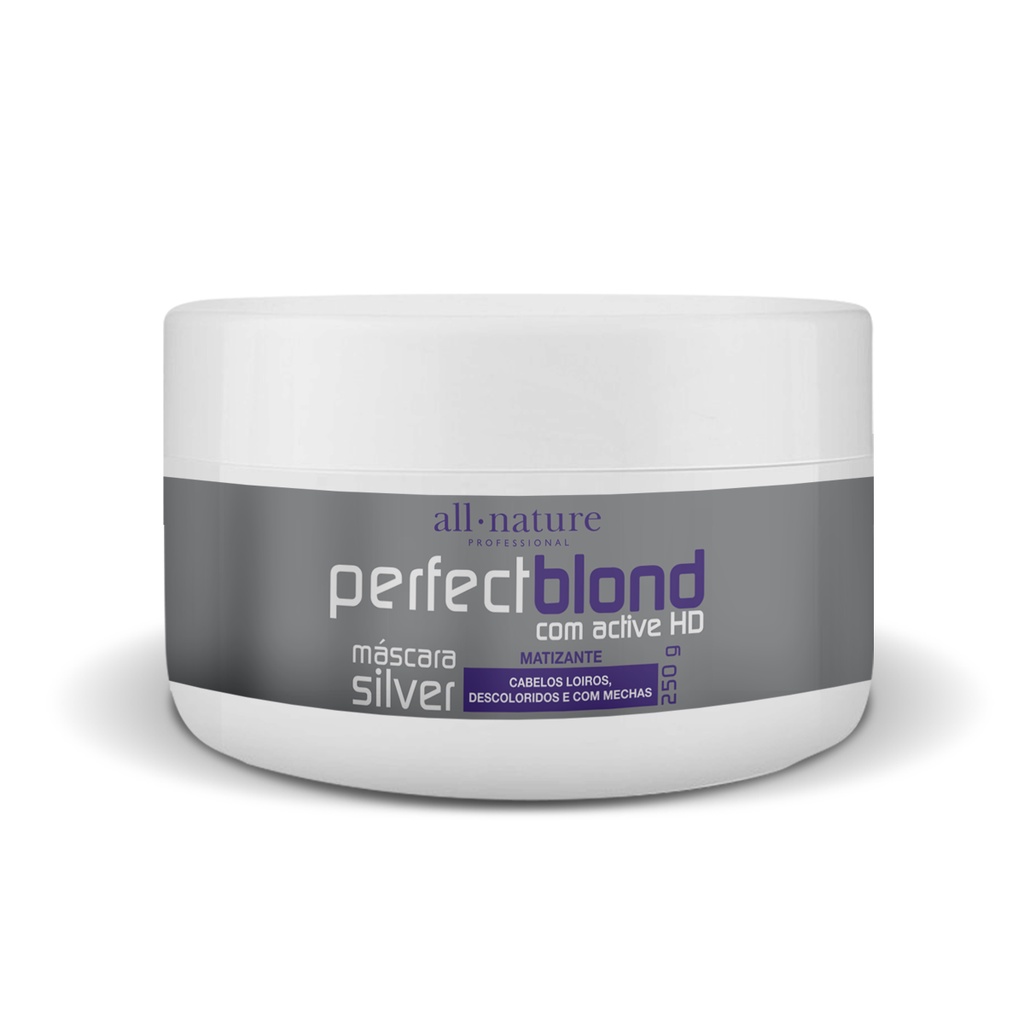 Máscara Blond Matizante 250g All Nature, Cabelos Descoloridos, Loiros, Brancos, Grisalhos em Oferta na Shopee